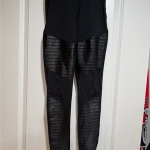Black Moto Leggings